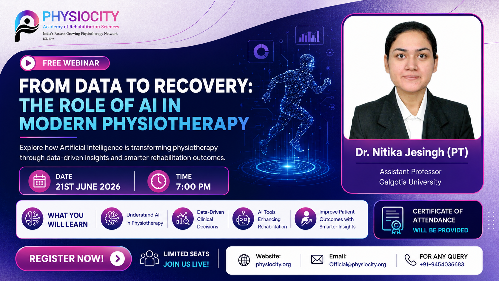 FROM DATA TO RECOVERY: THE ROLE OF AI IN MODERN PHYSIOTHERAPY